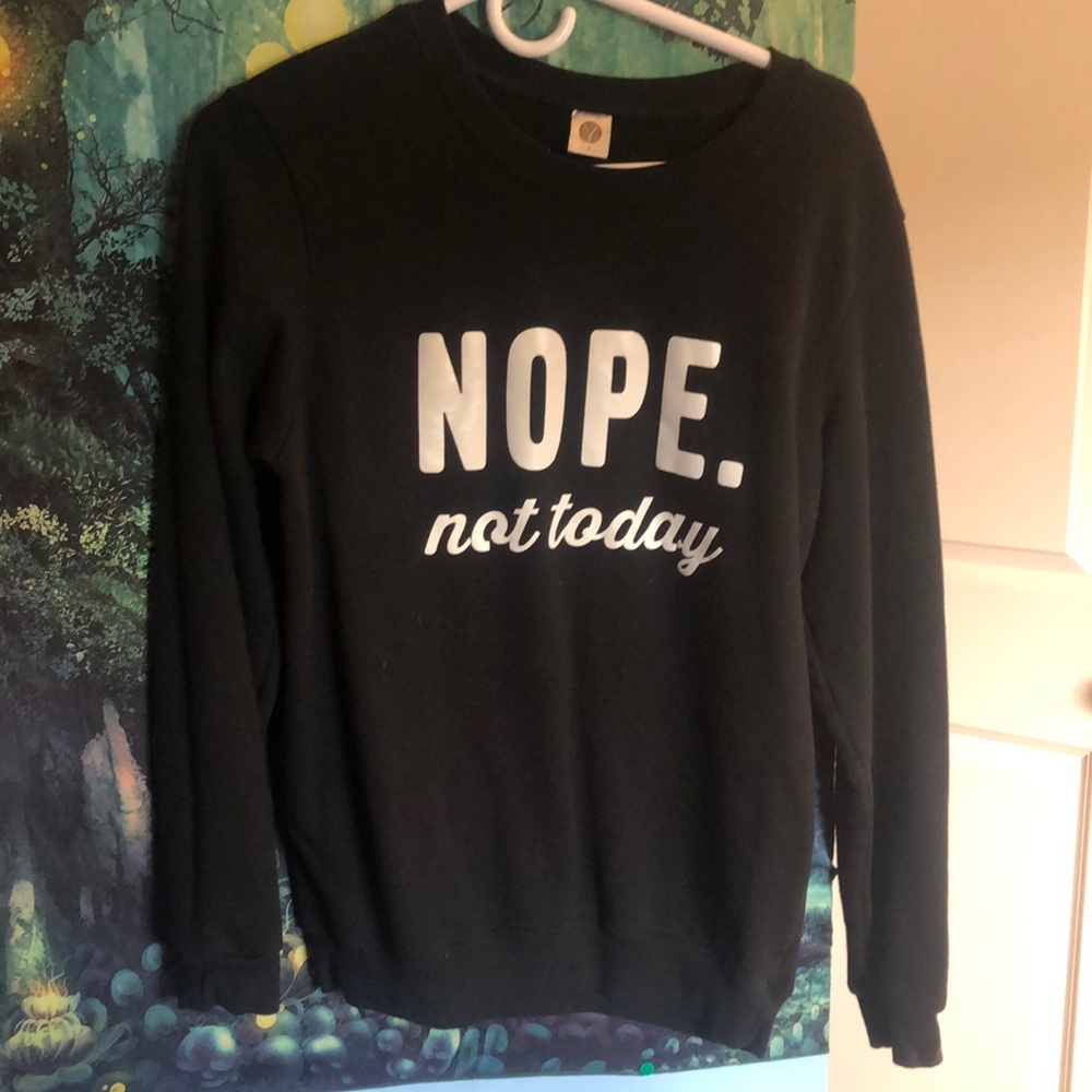 Lettering long sleeve